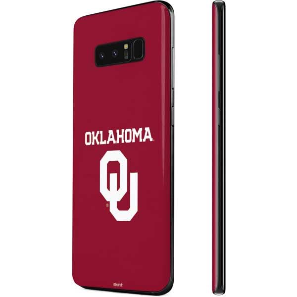 Skinit Decal Phone Skin Compatible with Galaxy Note 8 - Officially Licensed University of Oklahoma Basketball Design