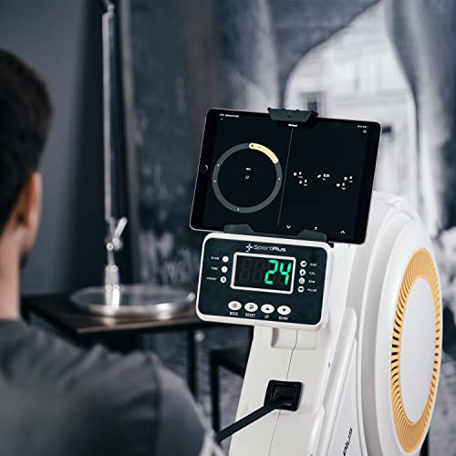 SportPlus Roeitoestel voor thuis met luchtweerstand (8 standen), optioneel met app-compatibiliteit, stil en vloeiend trainen, gebruikersgewicht tot 150 kg - Afbeelding 6