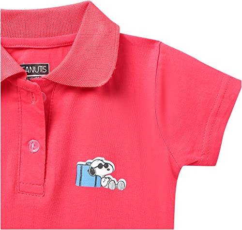 Image of URBANPLAYERS Baby-Girl's Relaxed T-Shirt (ESOS41726PEGTO Coral 18)