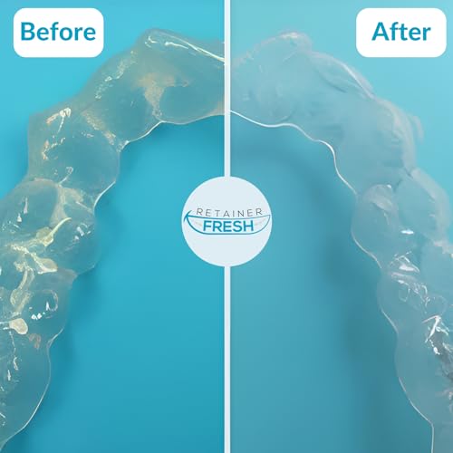 Retainer Fresh 120 Tablets 4 Months Supply Retainer Fresh, Brite, And Stain-Free - Retainer Cleaner Tablet thumb #1