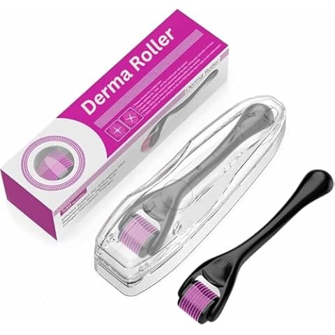 540 Titanium Microneedle Derma Roller for Hair Growth Cover