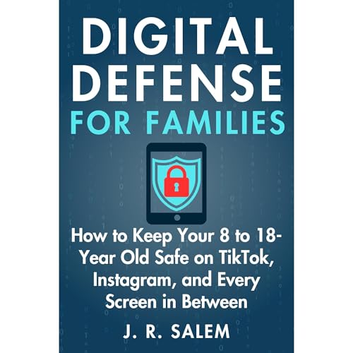 Digital Defense for Families Audiobook By J. R. Salem cover art
