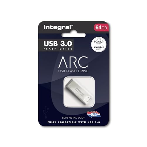 Image of Integral 64GB USB Cle to Memory 3.0 with Metal Case Fused up to 70MB /s