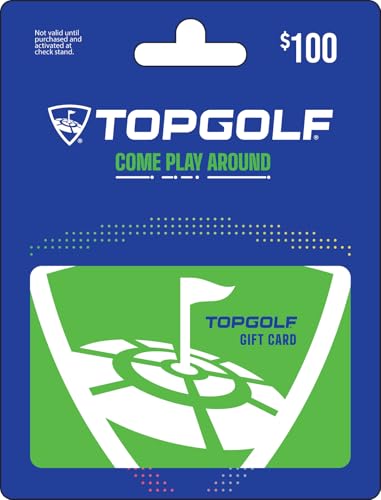 Image of Topgolf Physical Gift Card - $100