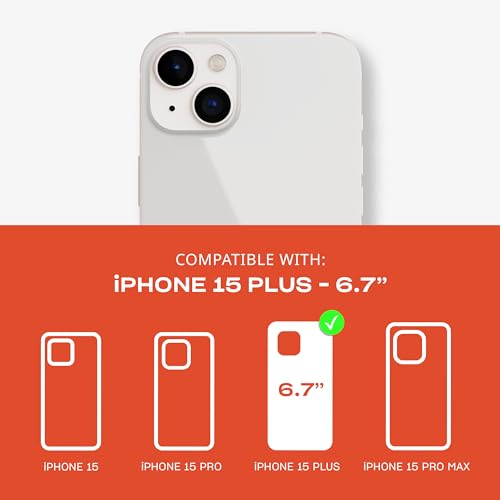 Coque de protection contre les chocs iPhone 15 Plus tech21 EvoLite