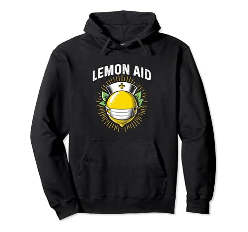 Lemon Aid - Divertido juego de palabras de limonada para papá Broma Palabra Amante del limón Sudadera con Capucha