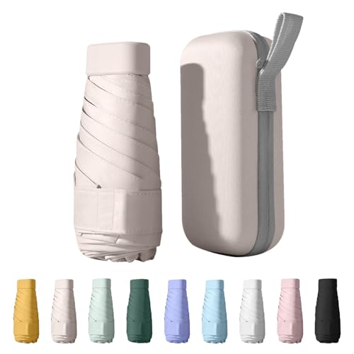 Mini Parapluie Pliant Beige