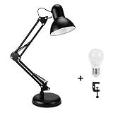 Stylish diseño: whether used as Office Light or Bedside Lighting, this durable and extensible Lamp combines Classic Architect design with Solid Construction. Great For Office, Studio, Bedroom, University Dormisette rooms Settings