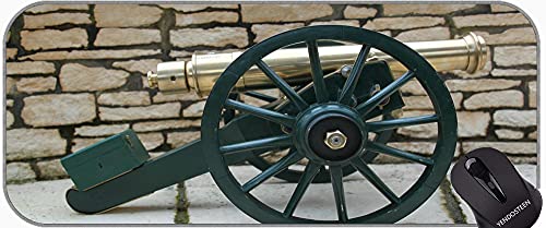 YENDOSTEEN Mouse da gioco con bordi cuciti, pistole Armi Armi Pistola antiscivolo Long XXL Grande gioco da gioco