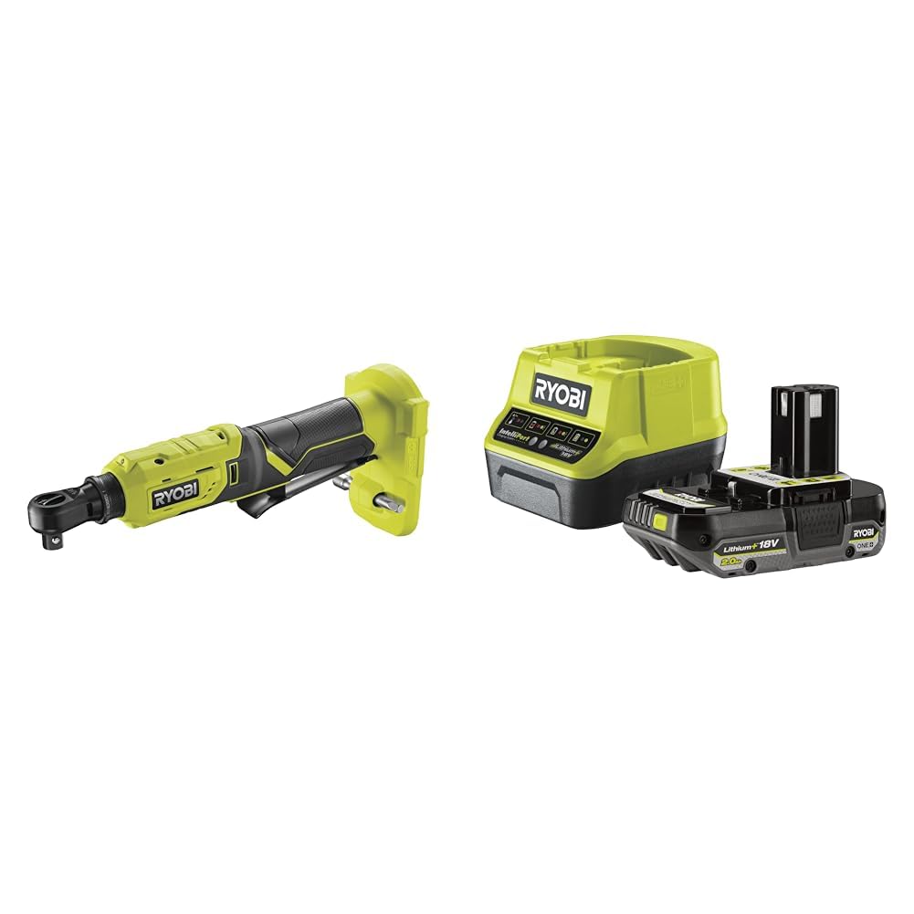 Clé à cliquet 18V carré 3/8 cliquet sans fil Ryobi avec batterie