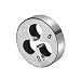 CoCud Round Threading Dies, #5-40 UNC Thread, 9SiCr Alloy Tool Steel Screw Milling Tools - (Applications: for Machine Thread Repair), 1-Piece