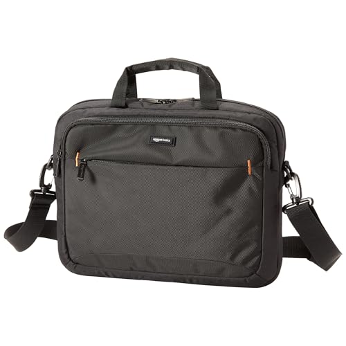 Amazon Basics kompakte Laptoptasche, Umhängetasche/Tragetasche...