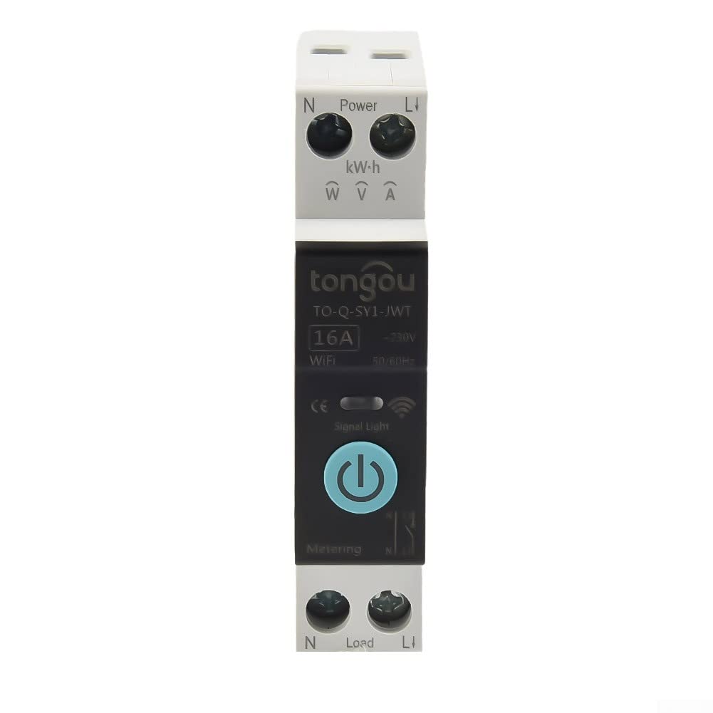 WiFi Smart stroomonderbreker, 1P DIN-rail, home