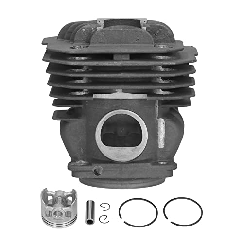Ampia compatibilità: Specificamente progettato per motoseghe Oleo‑Mac 956 156 Emak 395023, questo pistone cilindrico si adatta perfettamente alla tua macchina, garantendo una funzionalità senza interruzioni.