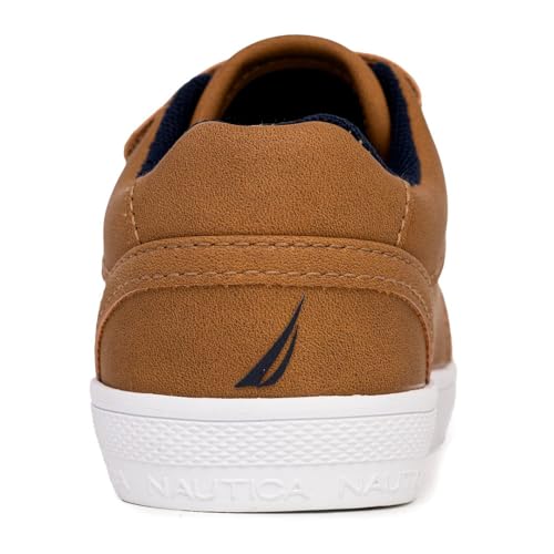 Image of Nautica Kids Adjustable Strap Shoes | Comfortable Casual Sneakers for Boys and Girls, Toddlers & Little Kids