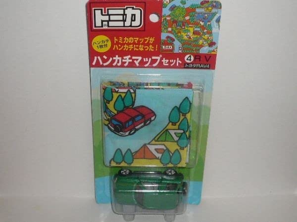 Amazon.co.jp: トミカ ハンカチマップセット④RV ミニカー RAV4