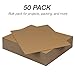 Samsill Chipboard Sheets 8.5 x 11 Inches, 50 Pack, Acid Free, 0.057” Heavy Weight, Brown, Create Three-Dimensional Embellishments for Cards, Mixed Media, Crafts, Fabric Organizer