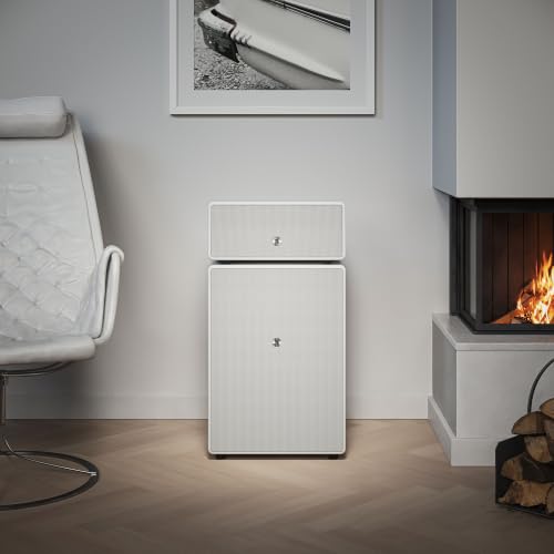 Image of Audio Pro Drumfire II W - 300W WiFi and Bluetooth Speaker, Multiroom, AirPlay 2, Google Cast, Spotify Connect - White
