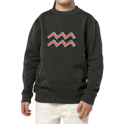Sweatshirt enfant Verseau zodiaque astres pull mode astrologie - 3