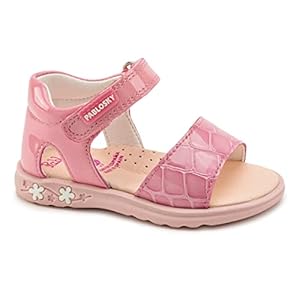 Pablosky 012279 Sandalen met hak voor baby’s, meisjes, roze, 20 EU