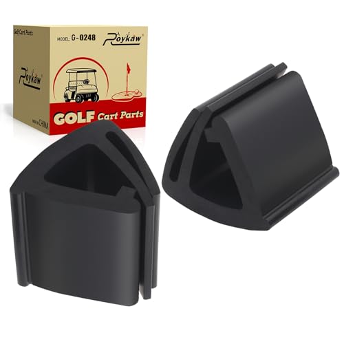 Clips de pare-brise voiturette de golf Roykaw pour rouler confortablement au club
