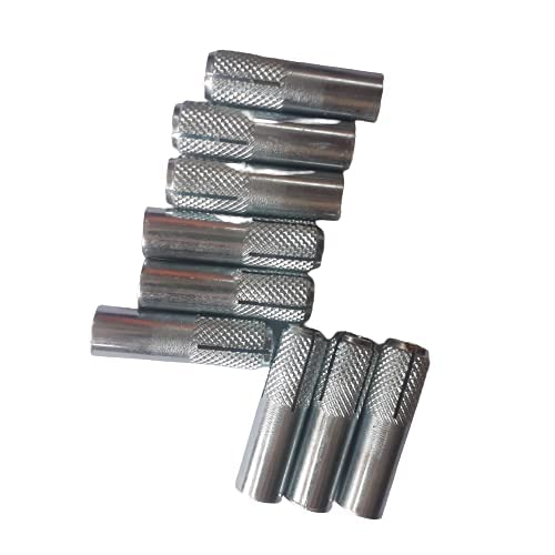 Sauran Silver Stainless Steel Drop-in Anchor Fastener - Set of 25, 0.65 cm x 0.3 cm, Silver-picture-30