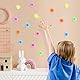 18 Stück Klebrige Fensterläufer, TPR Wandkrabbler in 6 Farben, Glibber Klatsch, Mitgebsel Kindergeburtstag für Kinder Party Geschenke and Klassenzimmer Belohnungen