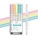 Zebra Pen Mildliner, Double Ended Highlighter, Broad and Fine Tips, Assorted Fluorescent Colors, 5-Count