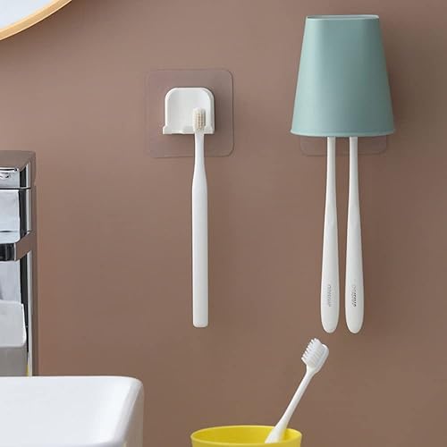 Miniatura 3 de Soporte para vasos colgantes de baño organizador de baño duradero para vaso de cepillo de dientes