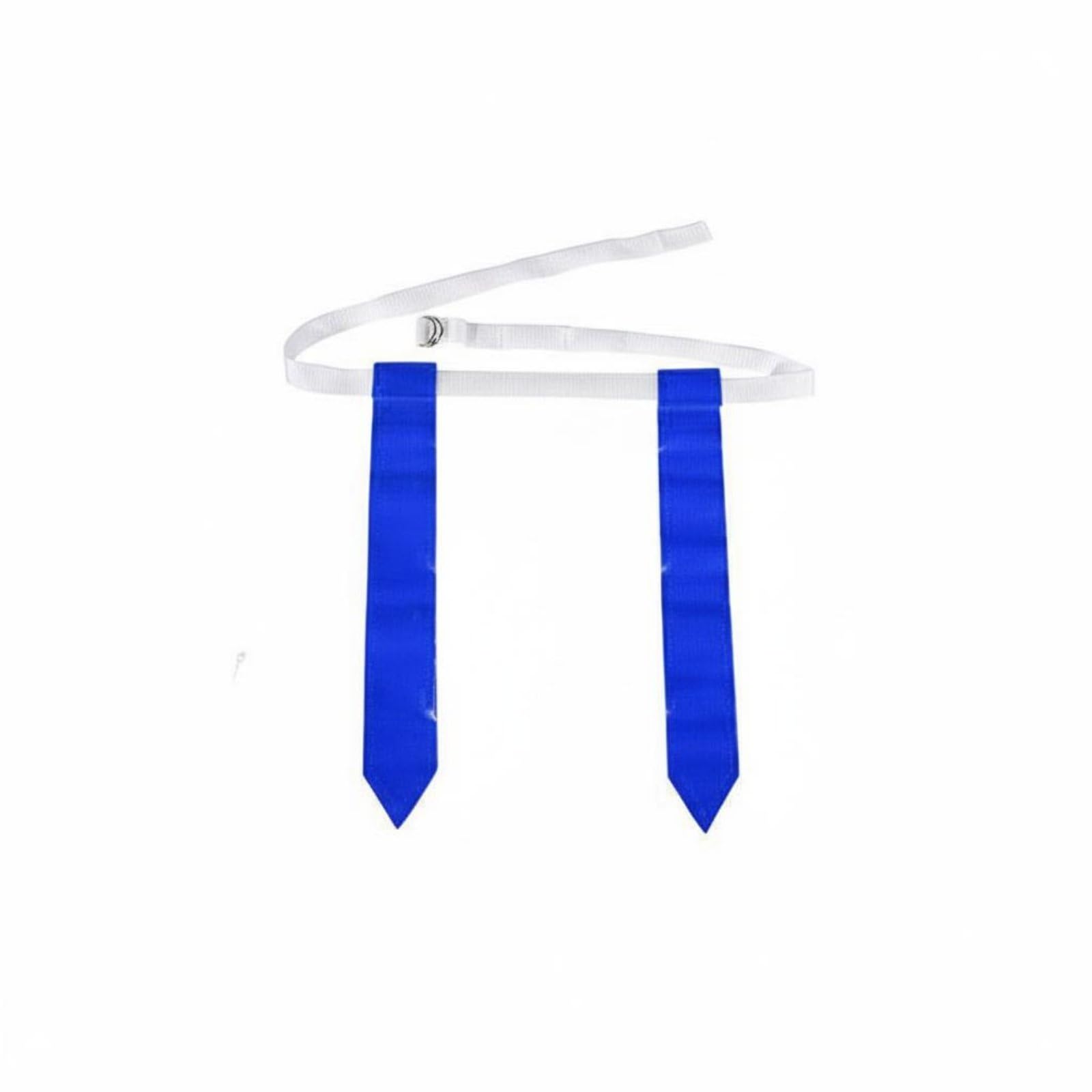 non-contact american football waist flag tackle-without flag football belt set tear-resistant team game gear long-lasting for young players, kids, beginners, pe class, training, league matches