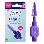 TePe EasyFit, Purple, M/L, 6pcs, Plaque Removal, efficient Clean Between the Teeth, Medium to Large Gaps
