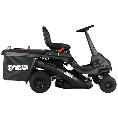 24" Compact Ride-On Petrol Lawn Mower – Mulching, Catch Box, Adjustable Height, 4-Gears plus reverse - Image 7