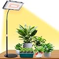 LBW Grow Light for Indoor Plants,96 LED Full Spectrum Plant Light for Indoor Plants, Large Desk Grow Lamp with On/Off Switch, Height Adjustable, Flexible Gooseneck, Ideal for Indoor Grow