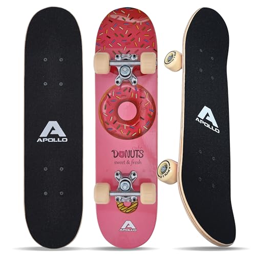 Apollo Skateboard - Donut - Kinderskateboard 61cm, ABEC 3