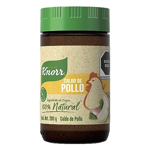 Caldo de Pollo Knorr 100% Natural en Polvo 200 g
