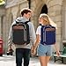 TILYMOL Travel Backpack for Women & Men, 15.6 inch Laptop Bag Flight Approved, Large Carry On Anti-theft Backpack for Travel Work Business Weekender