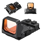 BULLIX Flip Up Red Dot Sight, Compact and Lightweight RMR...