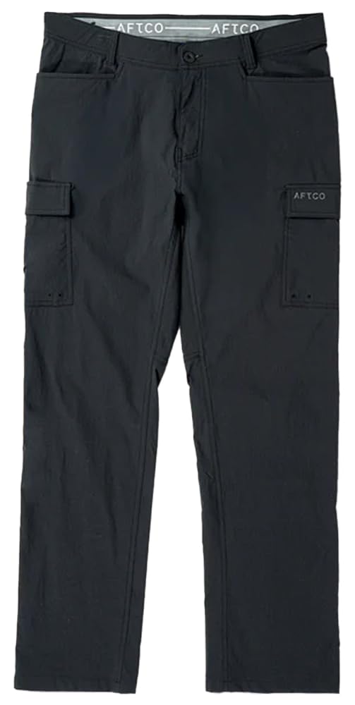 AFTCO デッキハンド パンツ 32 Amazon.co.jp: アフコ(Aftco) デッキハンドパンツ ブラック Sサイズ