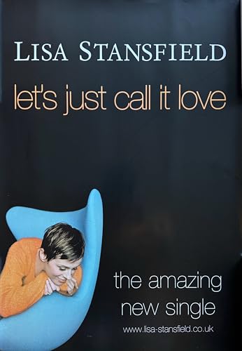 Affiche Lisa Stansfield Let's Just Call It Love deco mur vide