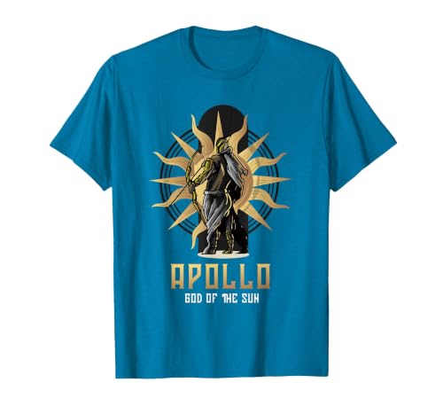 Gods of Olymp or Apollo God of the Sun or Ancient Greek God T-Shirt, Men, Sapphire Blue, Medium