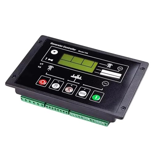 Controlador DSE710 con arranque automático y monitorización para generador de energía