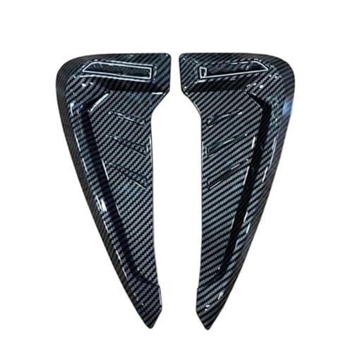 Ouïes de requin voiture look carbone pour embellir le garde-boue lors de vos rassemblements