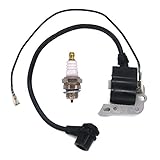 NIMTEK Ignition Coil with Spark Plug for Husqvarna 50 51 55 61 254 257 261 262 266 268 272 Chainsaw Magneto Parts