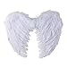 Ailes d'Ange en plumes blanches 40cm by PtitC