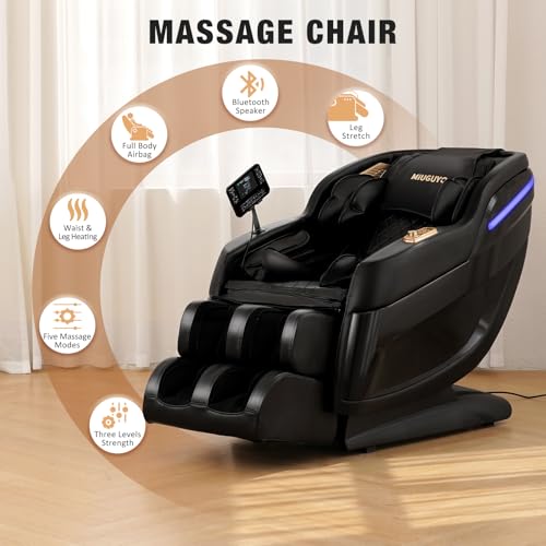 image for MIUGUYO Massage Chair Full Body, Zero Gravity Full Body Airbags, Foot 