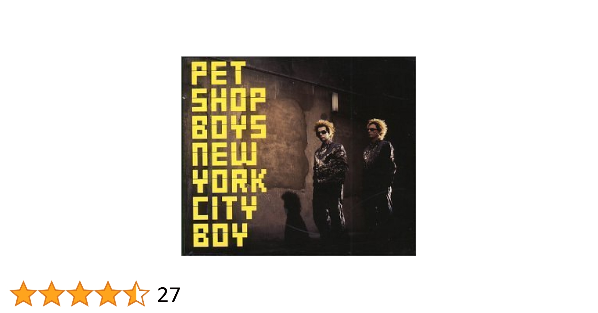 PET SHOY BOYS / New York City Boyの12インチ New York City Boy CD 1 by Pet Shop Boys : Amazon.it: CD e