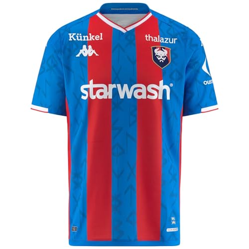T-shirt Kappa 6 ans vêtement respirant pour enfant actif bleu et rouge