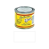 Polar White Pinstriping Lettering Enamel Paint, 1/4 Pint