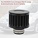 WIKIBB Valve Cover Breather Filter 18mm Vent Crankcase Breathe Car Accessory for Acura Integra RSX Civic K-Series US K-swap K20 K20A K24