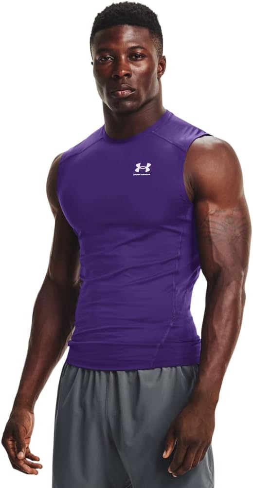 Under Armour Men's HeatGear Compression Sleeveless T-Shirt